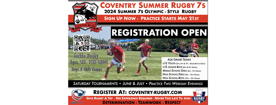 2024 Summer Tackle 7s Registration Open - Click For Info